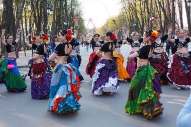 Kharkiv, Ukrayna-April25 Gorki Park