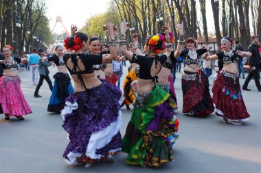 Kharkiv, Ukrayna-April25 Gorki Park