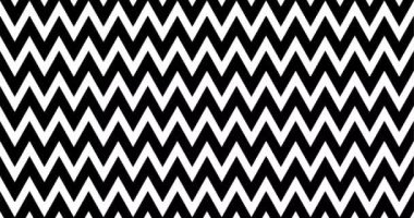 Limonlar zigzagların arka planında uçar. Sarı limon hareketinin animasyonu. Yatay bileşim, 4k video kalitesi