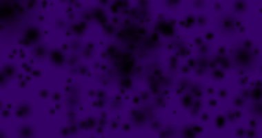 Siyah bulanık halkalar, arka planda uçuşuyor. Bulanık dairelerin hareket animasyonu. Odaklanamama etkisi. Yatay bileşim, 4k video kalitesi