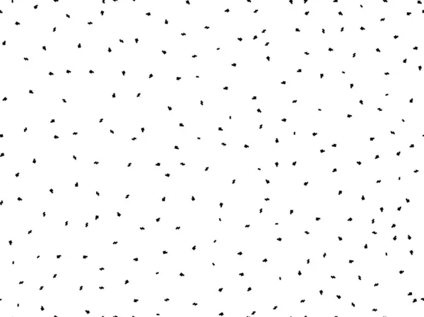 Pixel Art Sans Couture Motif Pixels Noirs Sur Fond Blanc — Image vectorielle
