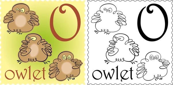 Hayvanat Bahçesi alfabe owlet