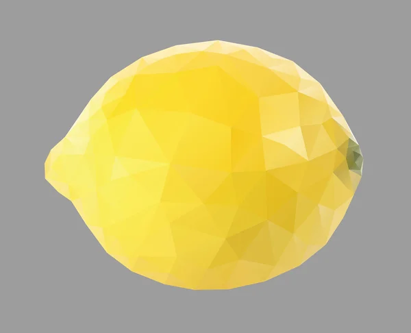 Limon üçgenler ile yakın çekim