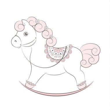 Download Rocking Horse Vector Free Vector Eps Cdr Ai Svg Vector Illustration Graphic Art