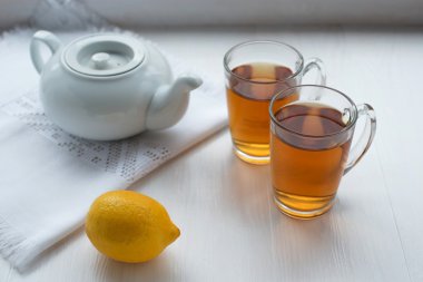 Yemek içme çay lezzetli bir kahvaltı