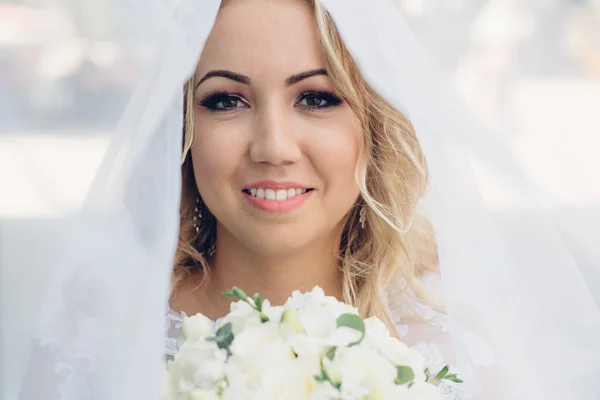 Bruden dagen i hans äktenskap — Stockfoto