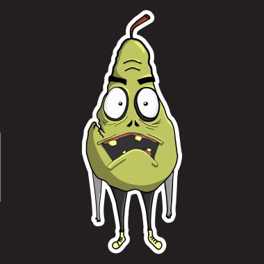 Zombi meyve. Armut.