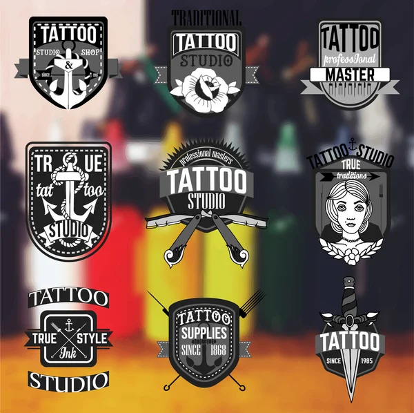 4,854 Tattoo badges Vector Images | Depositphotos