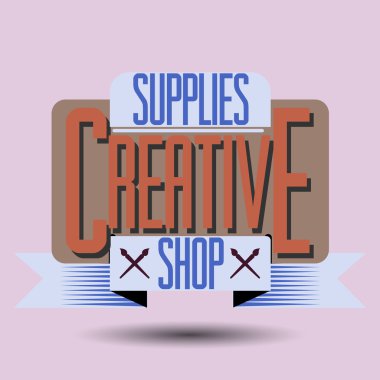 Assorted color retro design insignias logotypes set. Templates set for banner, insignias, business brand design.