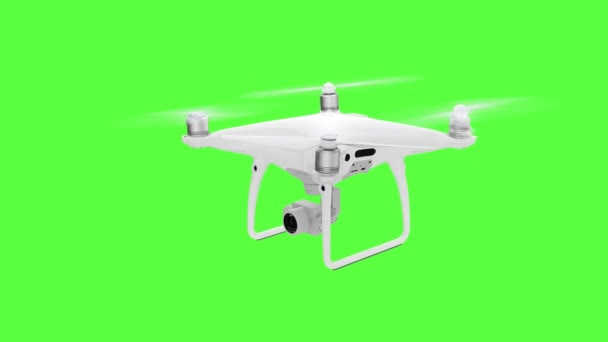 Mockup Alfa Drone Terbang Ideal Untuk Penyuntingan — Stok Video