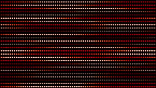 Astratto Sfondo Tecnologia Digitale Loop Particelle Luci Colorate — Video Stock