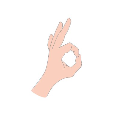 Tamam parmak hareketi.