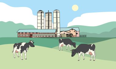 Çiftlikteki inekler