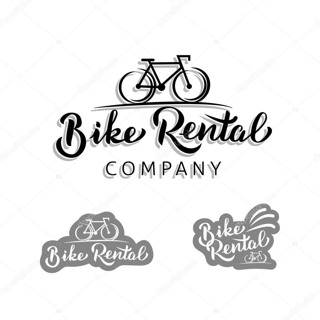 Bicycle rental logo