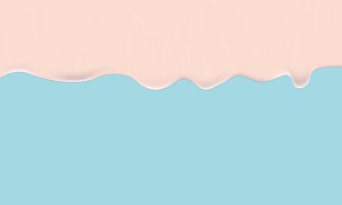 vektör eritilmiş süt pembe arkaplan