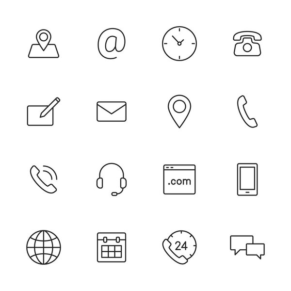 Contact Icons