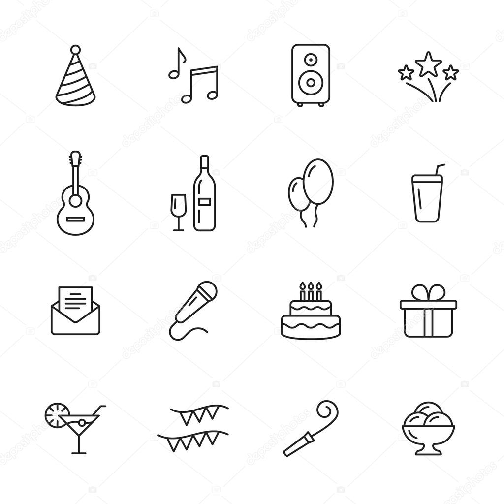 Party Line Icons