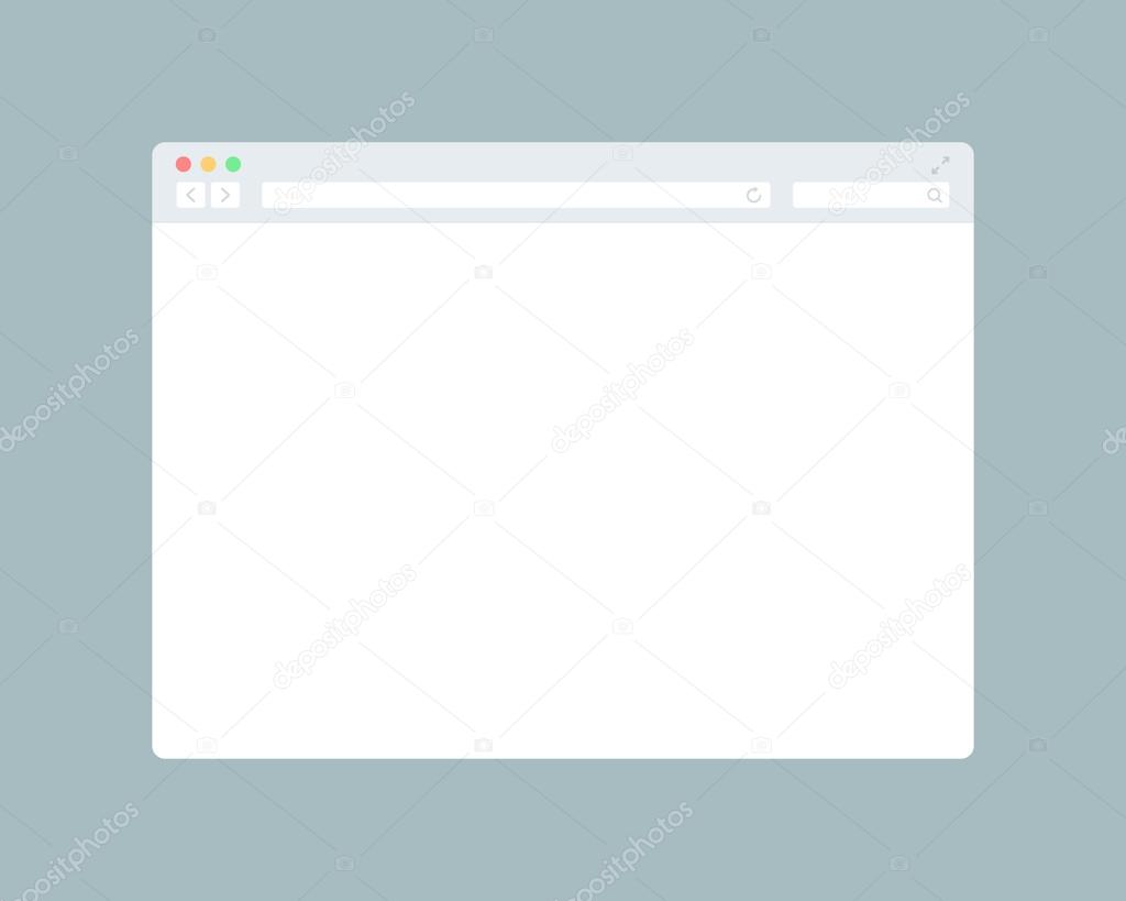 Blank Browser Window