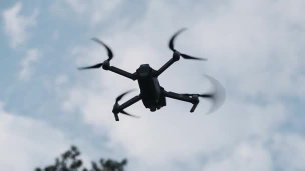 Tracking Shot Drone Flying Air — Video