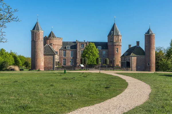 Westhove Kalesi Domburg Oostkapelle Arasında Zeeland Hollanda — Stok fotoğraf