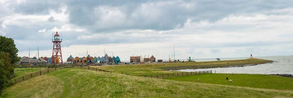 Panorama Stavoren Provinsen Friesland Nederländerna — Stockfoto