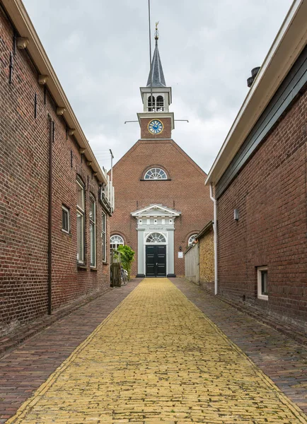 Igreja Nicolaaskerk 1861 Cidade Stavoren Província Frísia — Fotografia de Stock