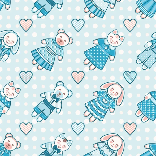 Hayvan. Seamless modeli. 