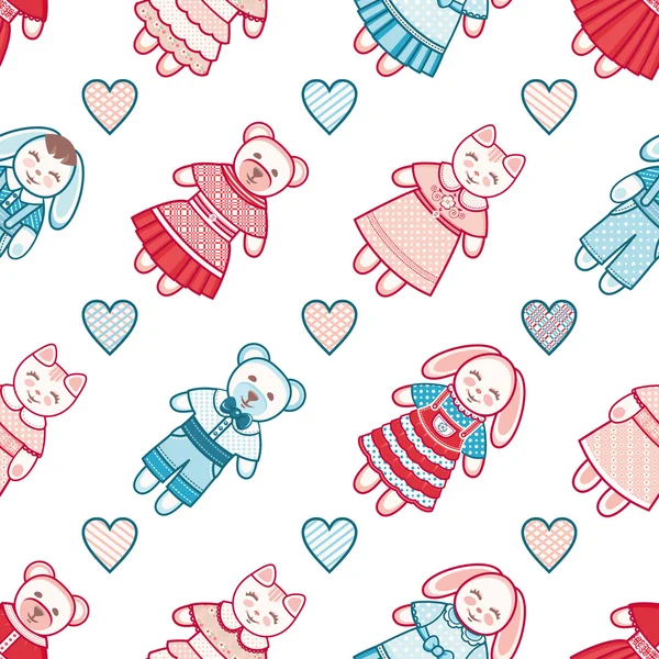 Hayvan. Seamless modeli. 