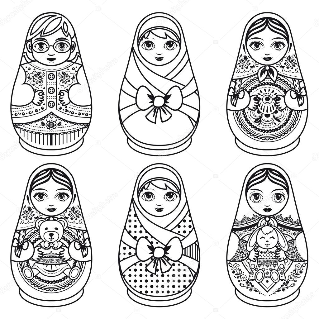 matryoshka-russian-folk-nesting-doll-babushka-doll-stock-vector