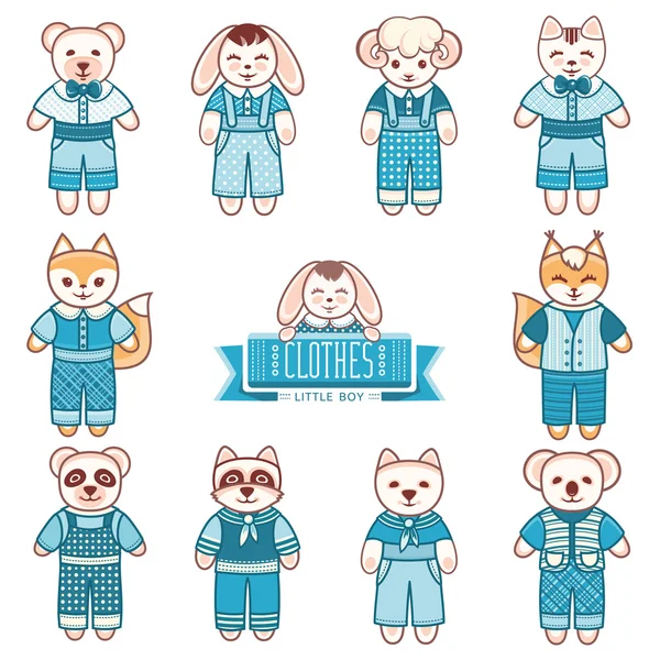 Hayvan. Çocukların oyuncakları. Vektör çizim.