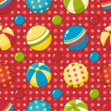 Çocuk seamless modeli. Vektör çizim. 