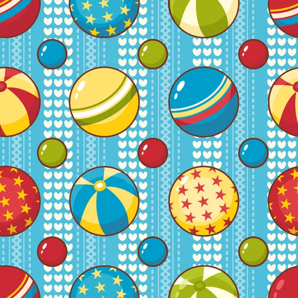 Topları. Seamless modeli.