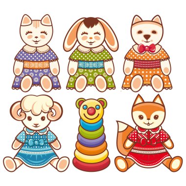 Çocuk oyuncağı. Ayarla.