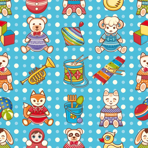 Çocuk oyuncağı. Seamless modeli.