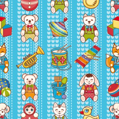 Çocuk oyuncağı. Seamless modeli.