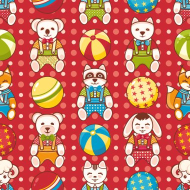 Çocuk oyuncağı. Seamless modeli.