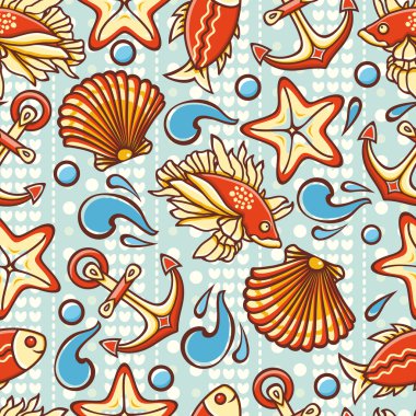 Deniz deseni. Sorun -suz. Deniz arka planı. 