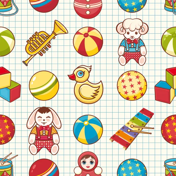 Çocuk oyuncağı. Seamless modeli.