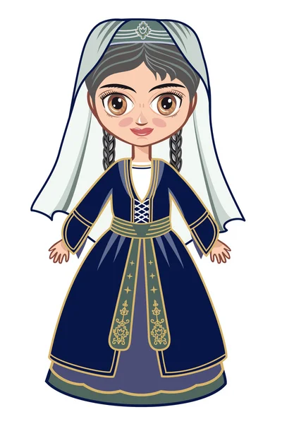 Gürcü takım elbiseli kız