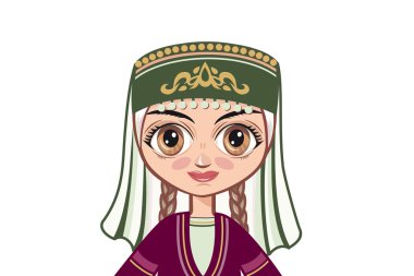 Portre, avatar. Ermeni kız portresi.