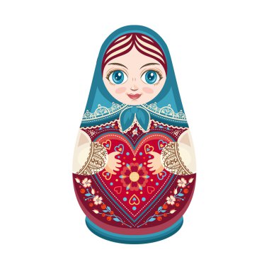 Matryoshka. Babushka bebek.