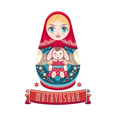 Matryoshka. Babushka bebek.