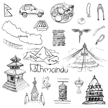 Katmandu görme karalamalar