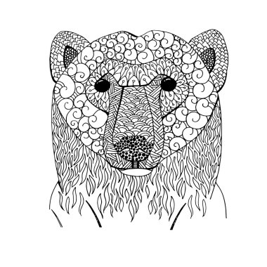 Kutup ayısı desenli