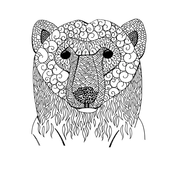 북극곰 패턴 — 스톡 벡터