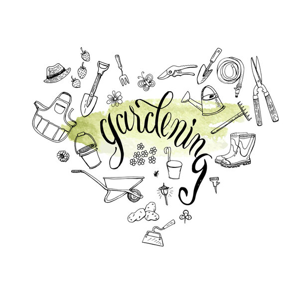 серия садоводства в сердце
