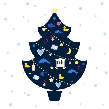 Bebeğin Noel ağacı
