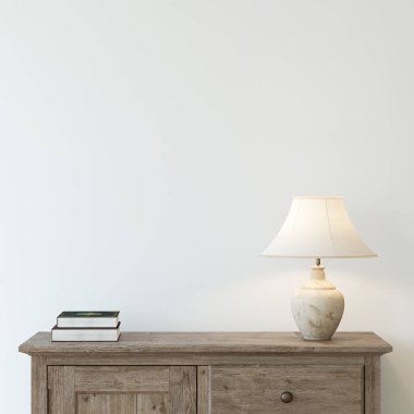 Köy tuvaleti olan bir giriş. İç modelleme. 3d hazırlayıcı.