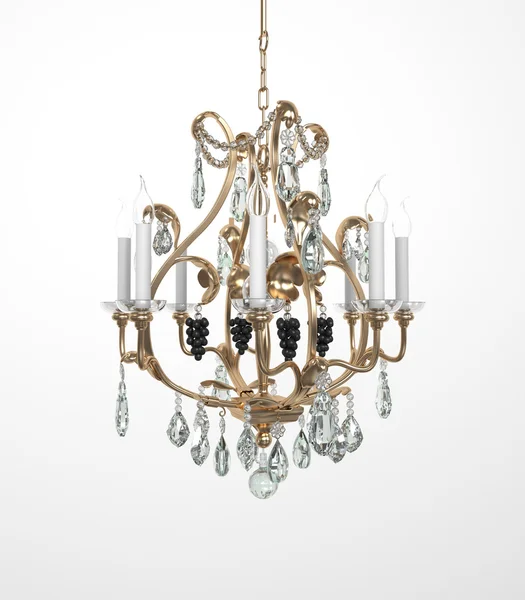 Luxury Glass Chandelier — Stock Photo, Image