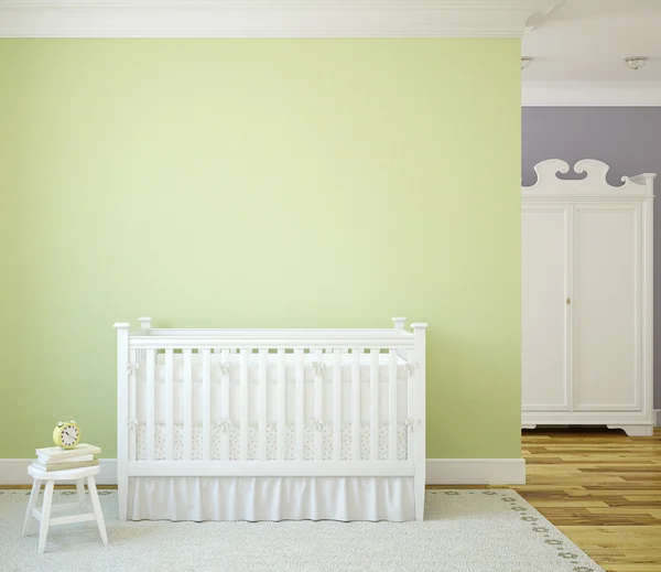 Interior acolhedor de quarto de crianças — Fotografia de Stock